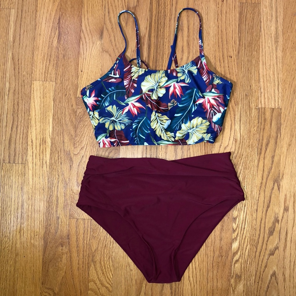 Lizaful 2 Pc Swimsuit Size 8